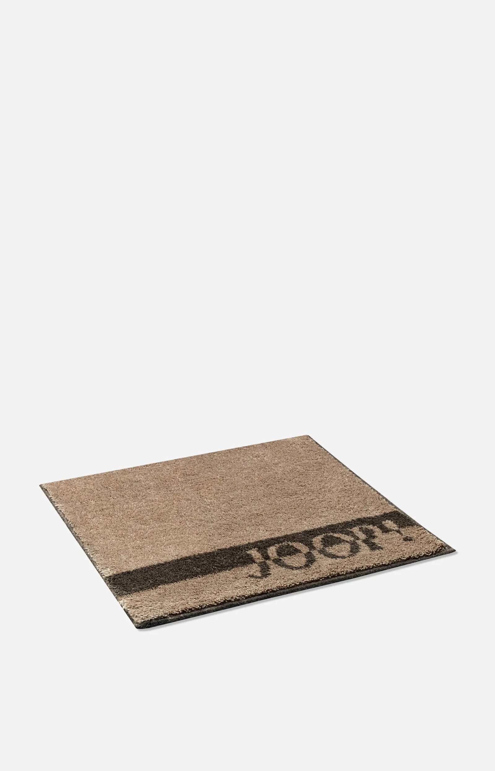 JOOP! Badteppiche*Badteppich LOGO STRIPES in Sand, 50 x 60 cm