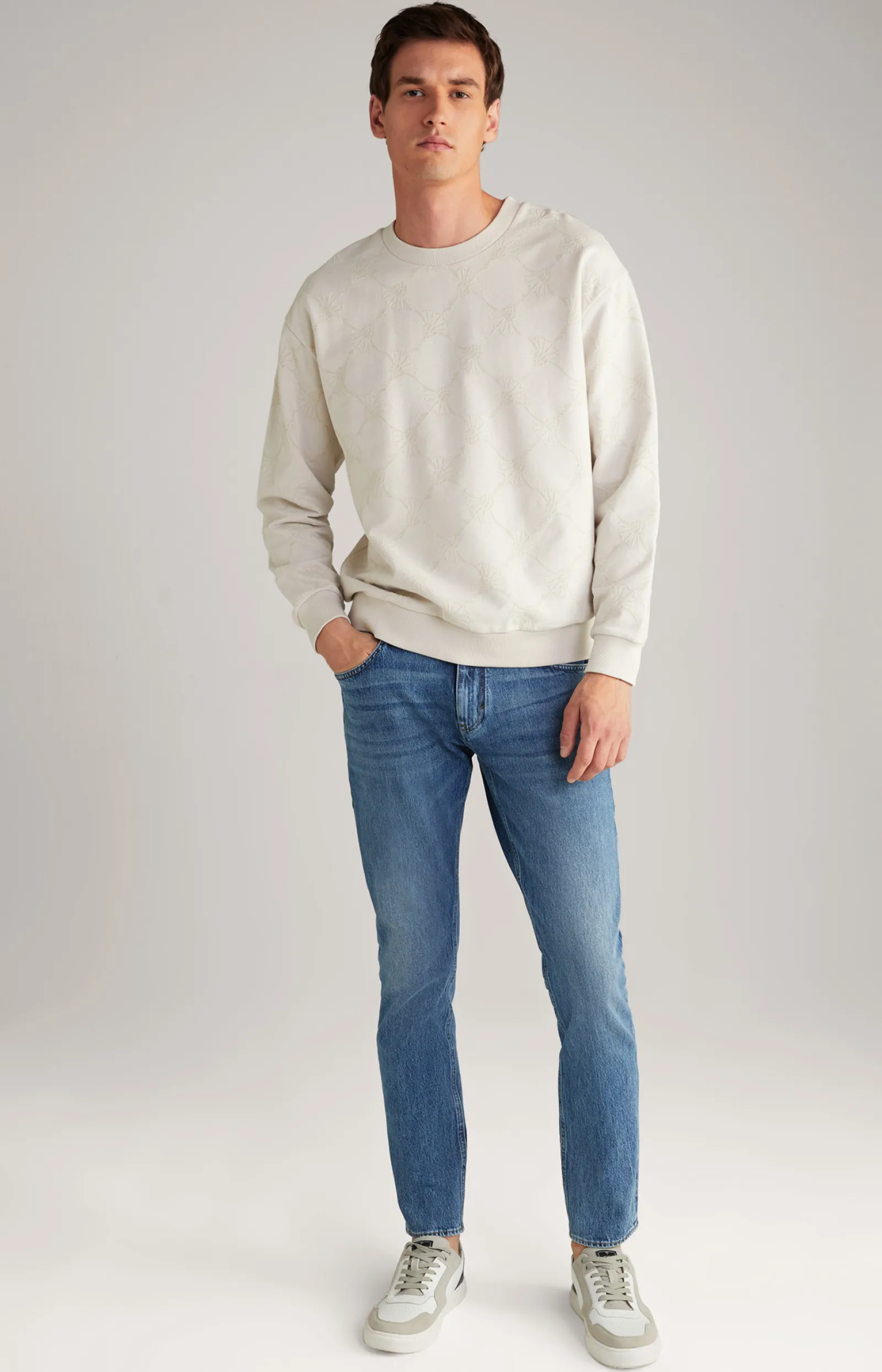 JOOP! T-Shirts&Sweats*Cornflower Sweatshirt Tadeo in Hellbeige