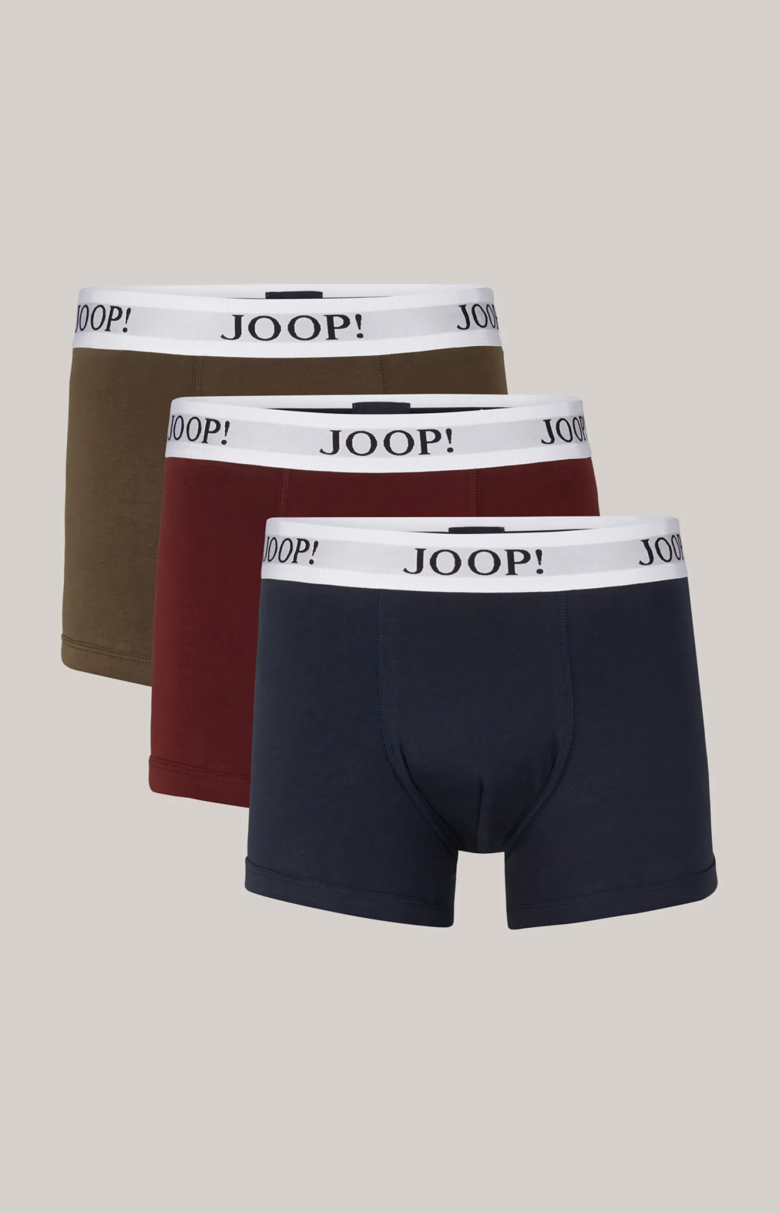 JOOP! Unterwäsche&Loungewear*3er-Pack Fine Cotton Stretch Boxer in