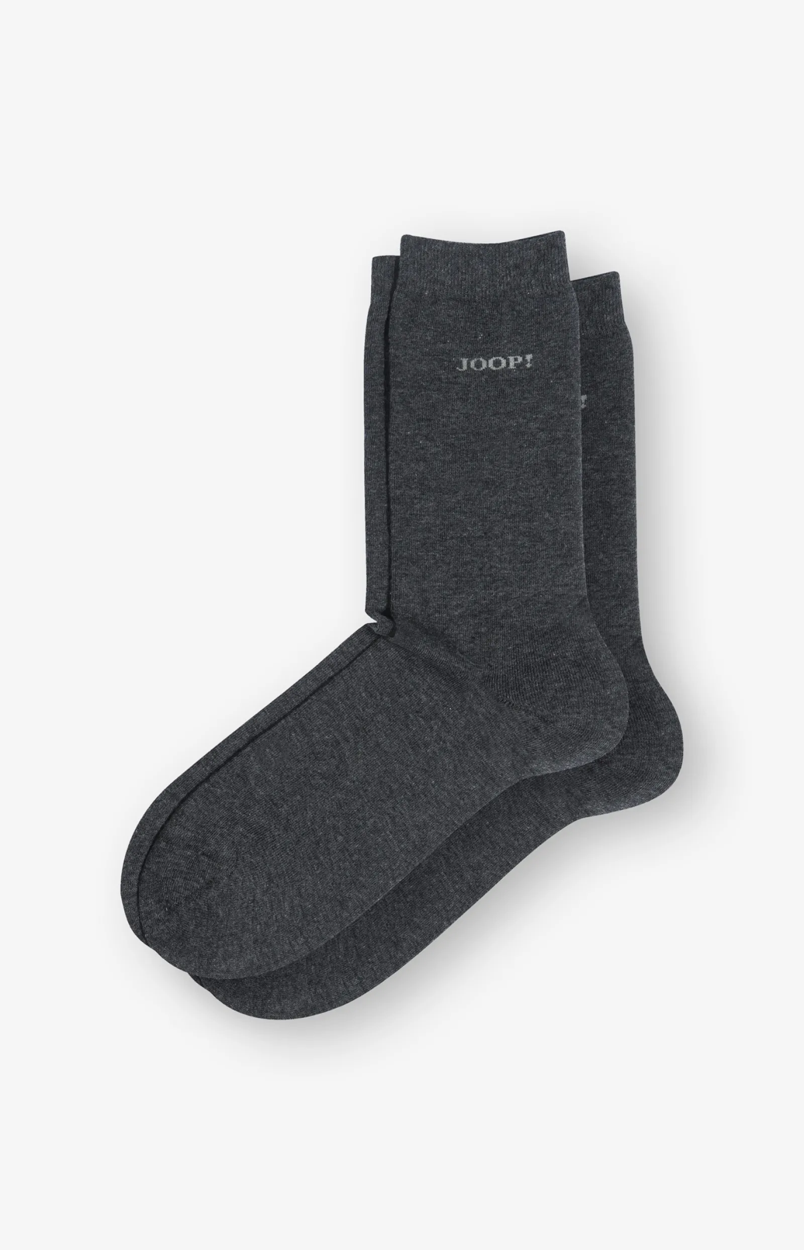 JOOP! Socken*2er-Pack Finest Organic Cotton Socken in Dunkelgrau