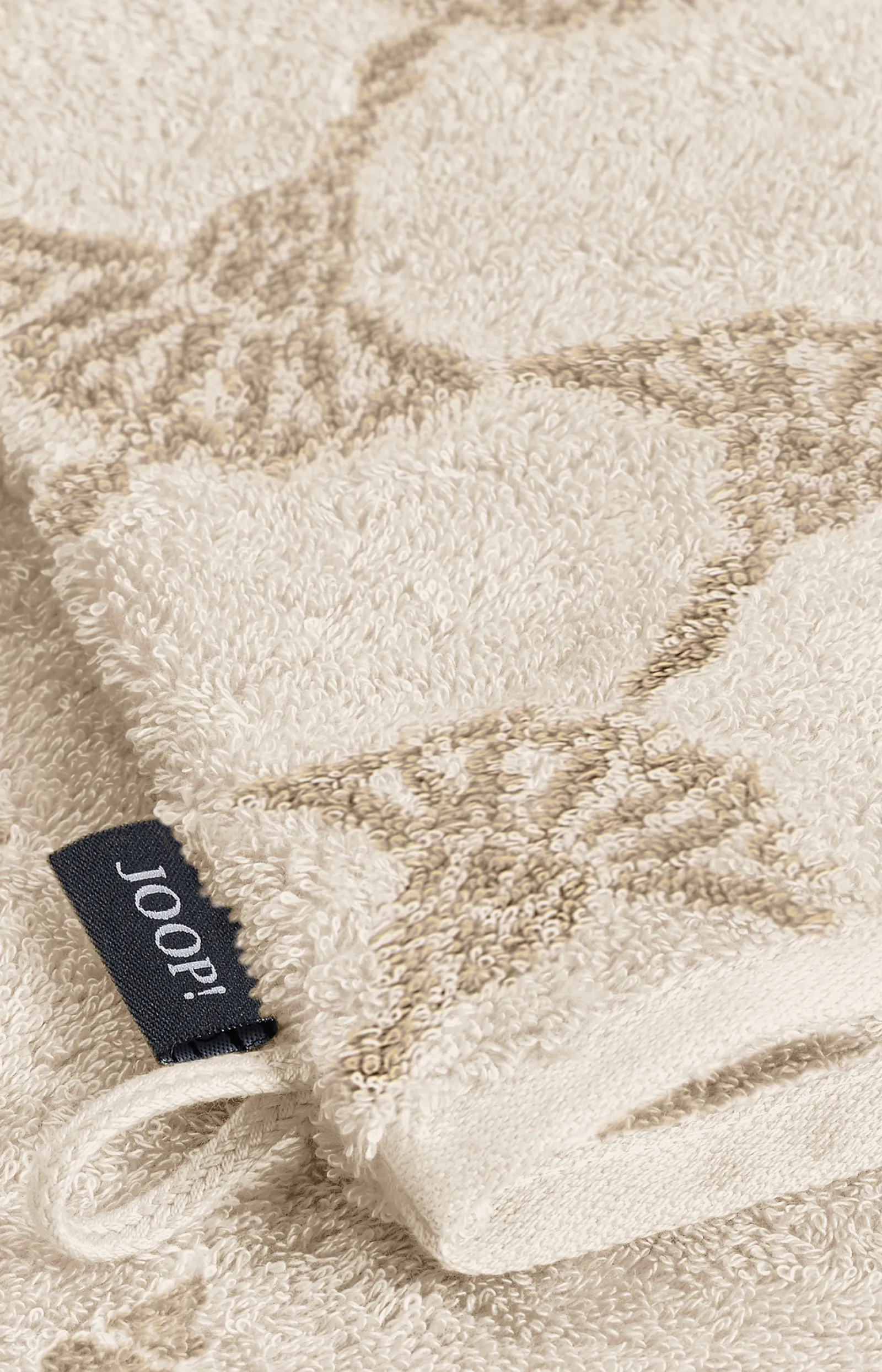 JOOP! Seifentuch | Waschhandschuh*Frottierserie Sand/Ecru Cornflower,