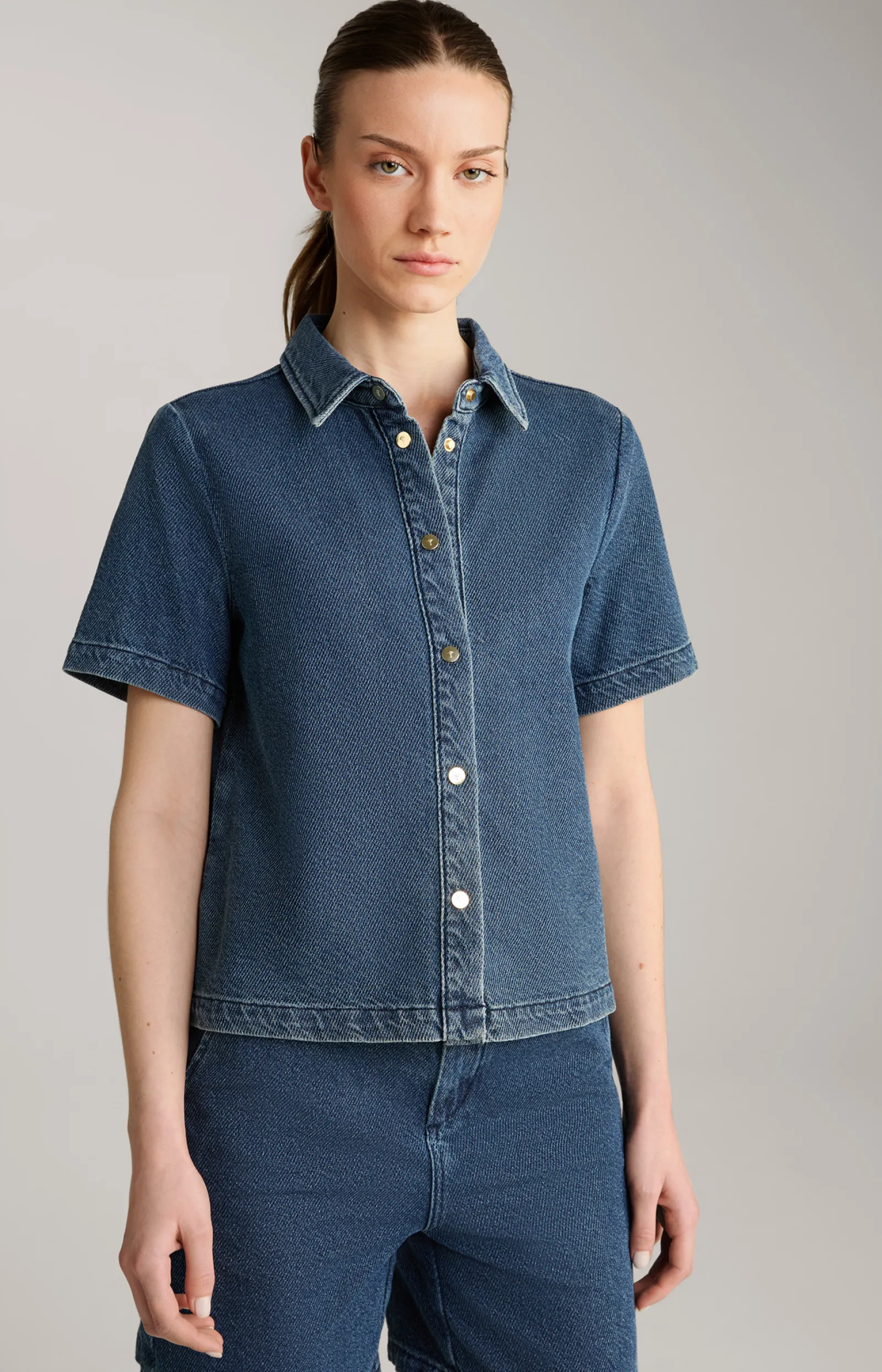 JOOP! Jeans | Blusen*Jeans-Bluse in Denim Blue