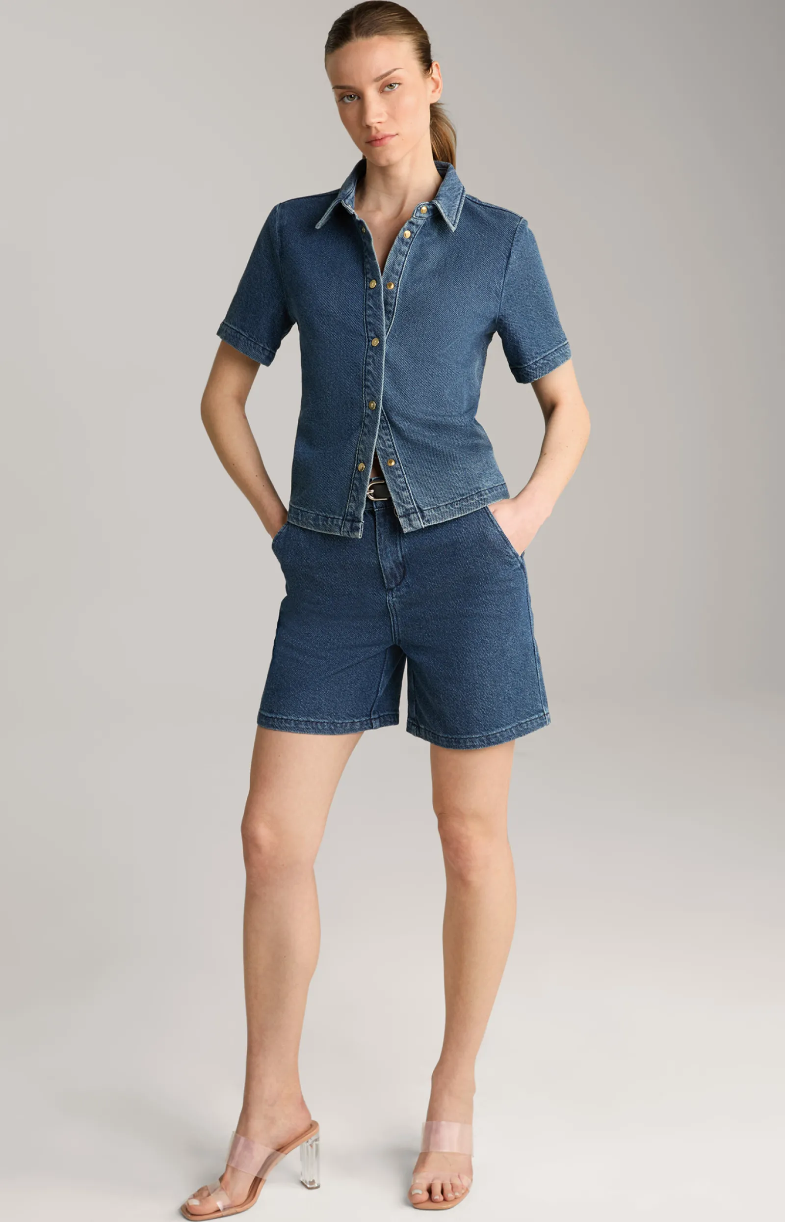 JOOP! Jeans | Blusen*Jeans-Bluse in Denim Blue