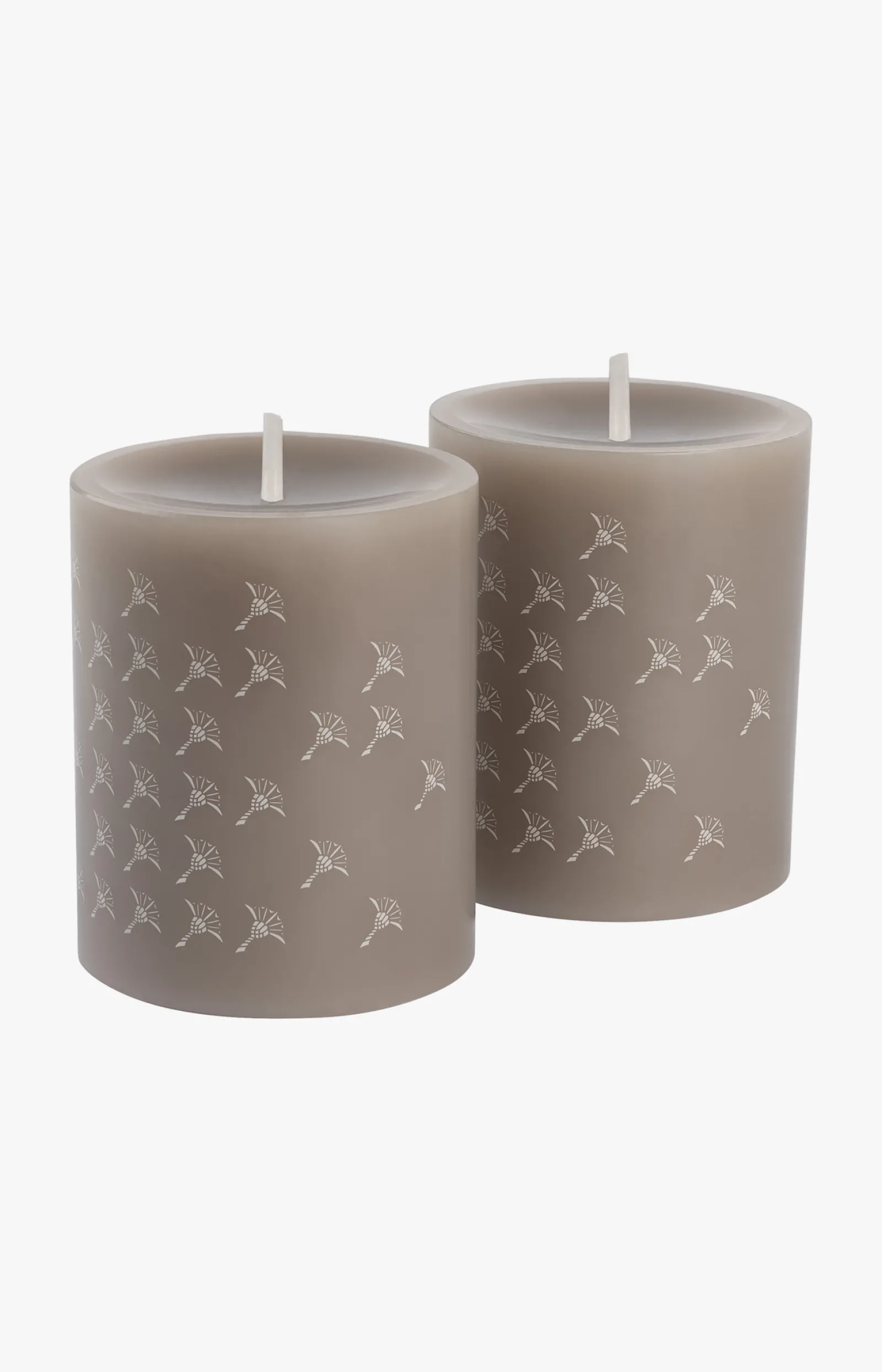 JOOP! Wohn-Accessoires | Kerzen & Kerzenhalter*FADED CORNFLOWER Stumpenkerze in - 2er Set, 10 cm Höhe