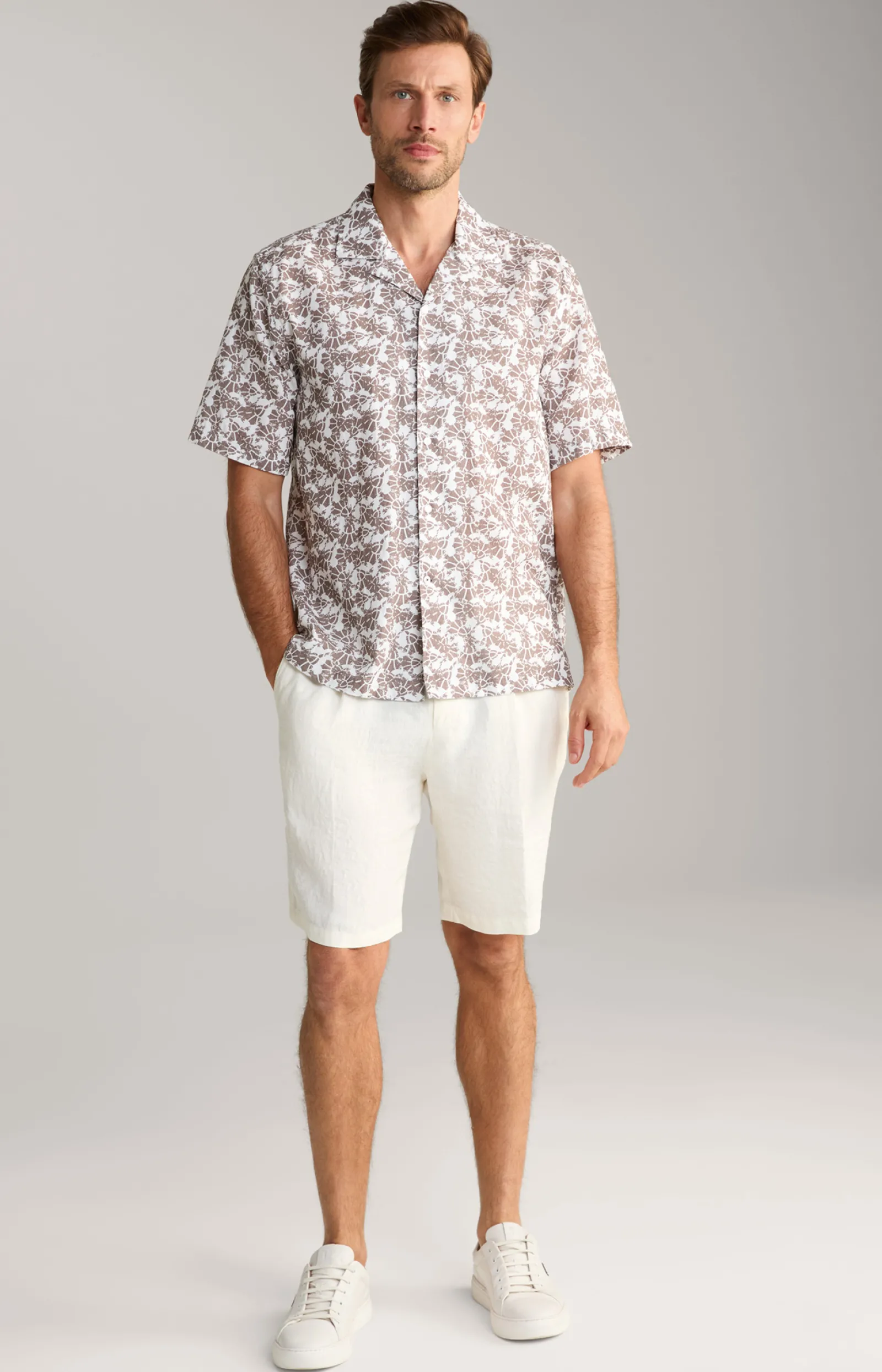 JOOP! Shorts & Badeshorts | Bekleidung*Leinenmix-Shorts Dinghy in meliert