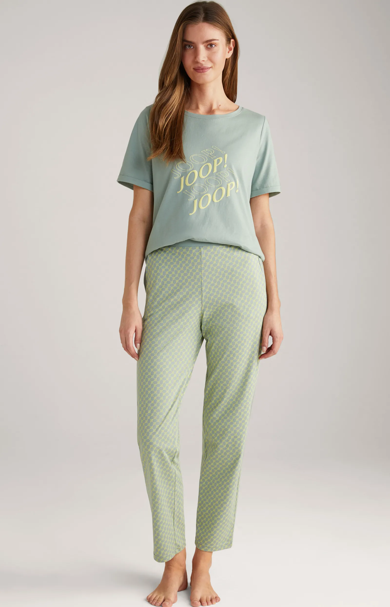 JOOP! Loungewear & Nachtwäsche | Bekleidung*Loungewear Hose in Sea Grass