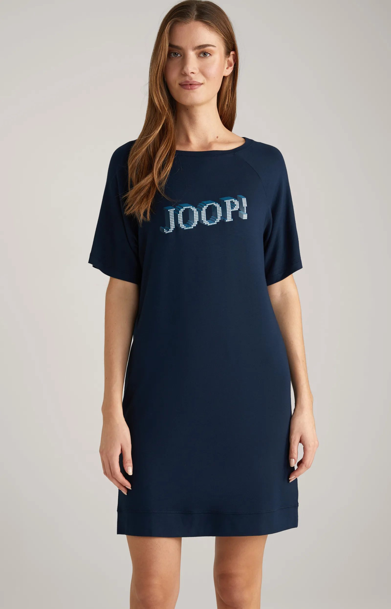 JOOP! Loungewear & Nachtwäsche | Bekleidung*Loungewear Longshirt in Midnight Blue