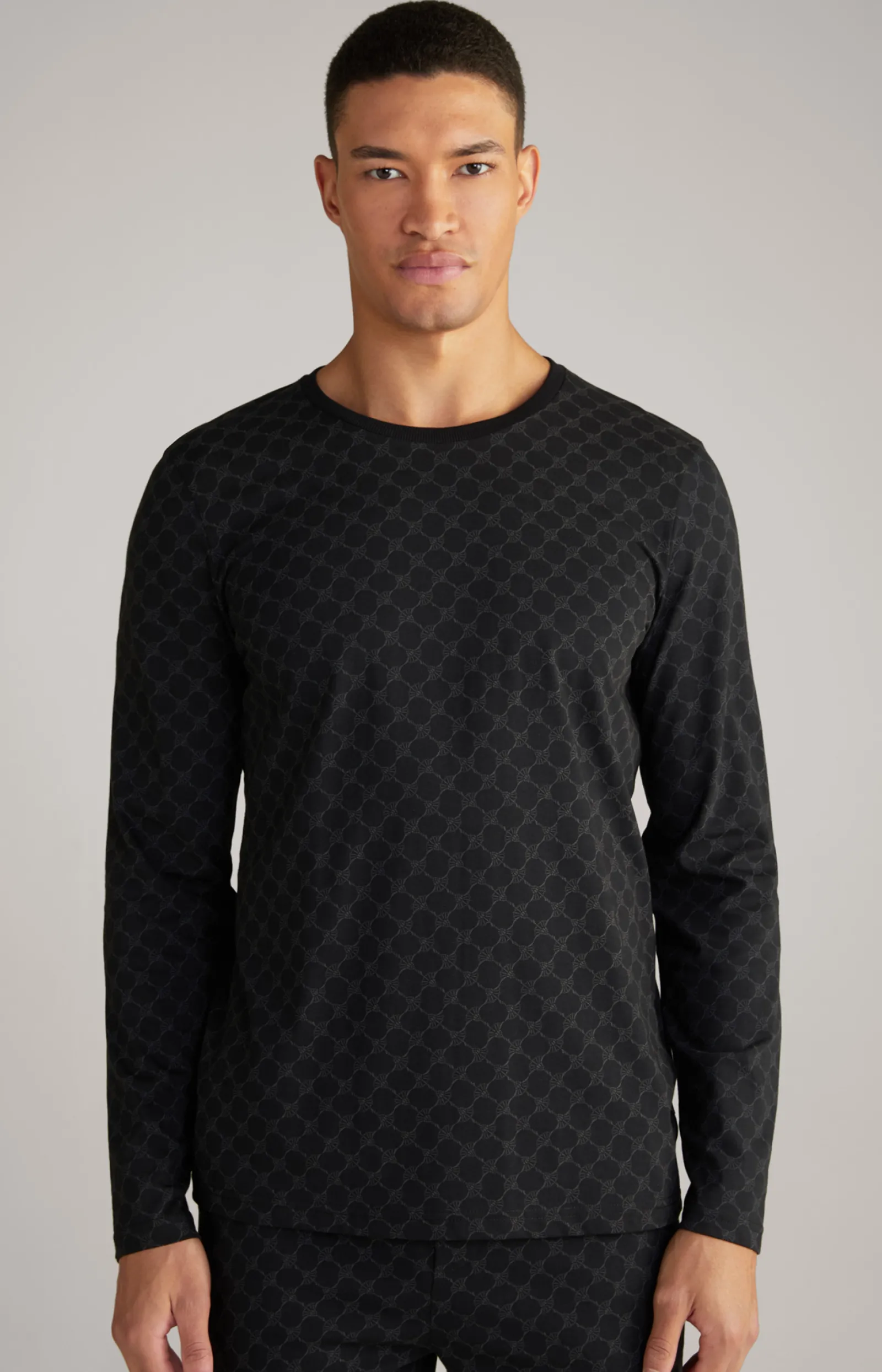 JOOP! Unterwäsche&Loungewear*Loungewear Longsleeve in gemustert