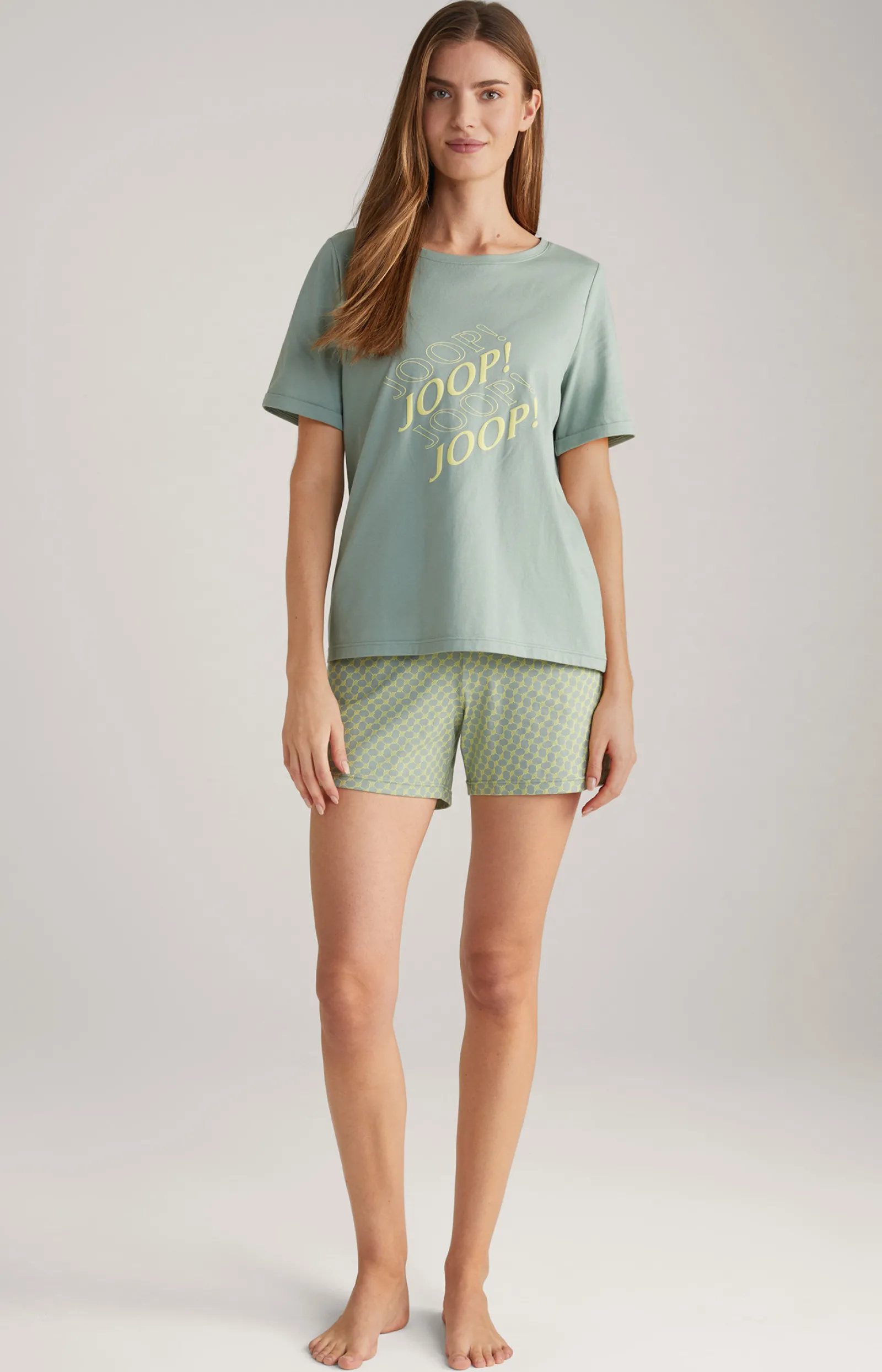 JOOP! Loungewear & Nachtwäsche | Bekleidung*Loungewear Shirt in Sea Grass