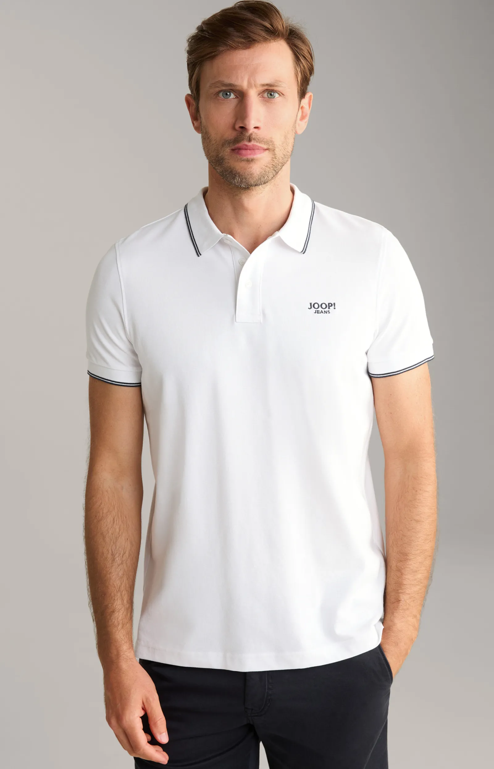 JOOP! Poloshirts | Bekleidung*Poloshirt Agnello in Weiß