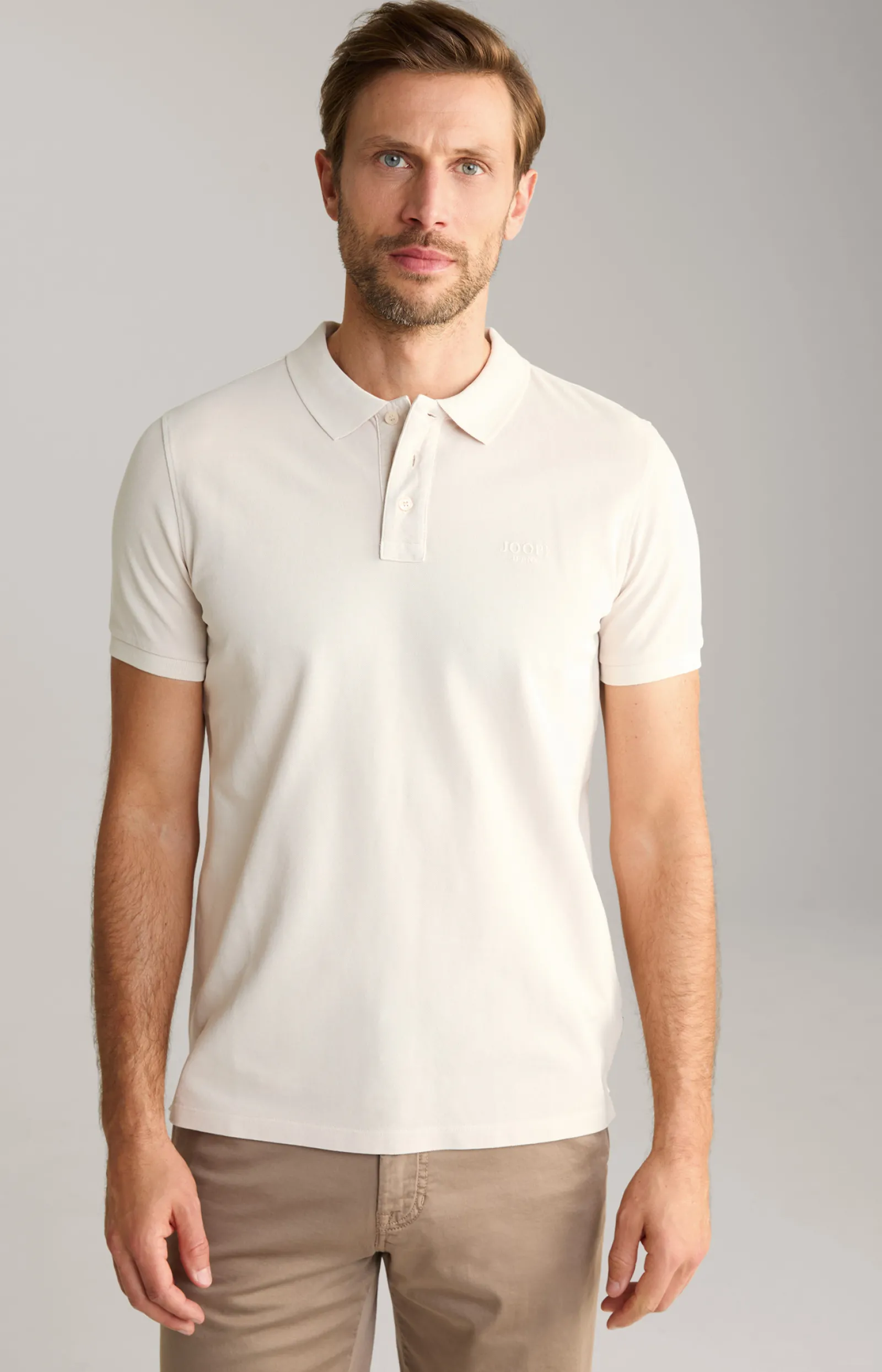 JOOP! Poloshirts | Bekleidung*Poloshirt Ambrosio in Hellbeige