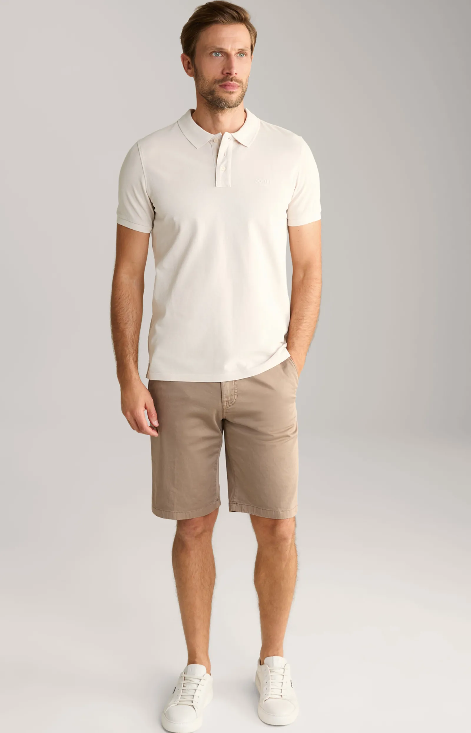 JOOP! Poloshirts | Bekleidung*Poloshirt Ambrosio in Hellbeige