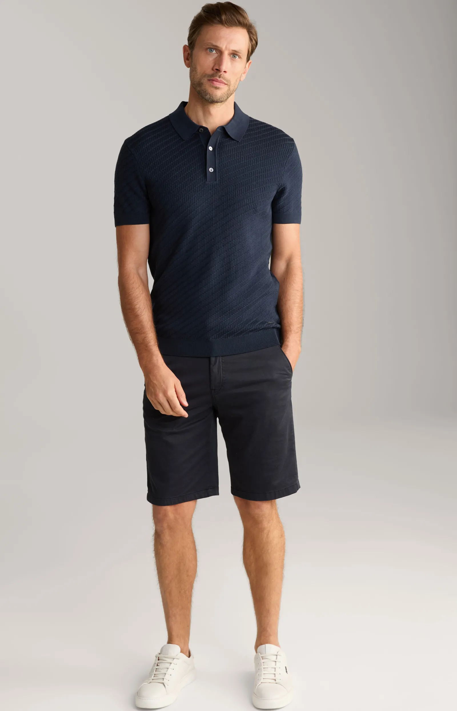 JOOP! Poloshirts | Bekleidung*Strick-Poloshirt Maurice in Navy