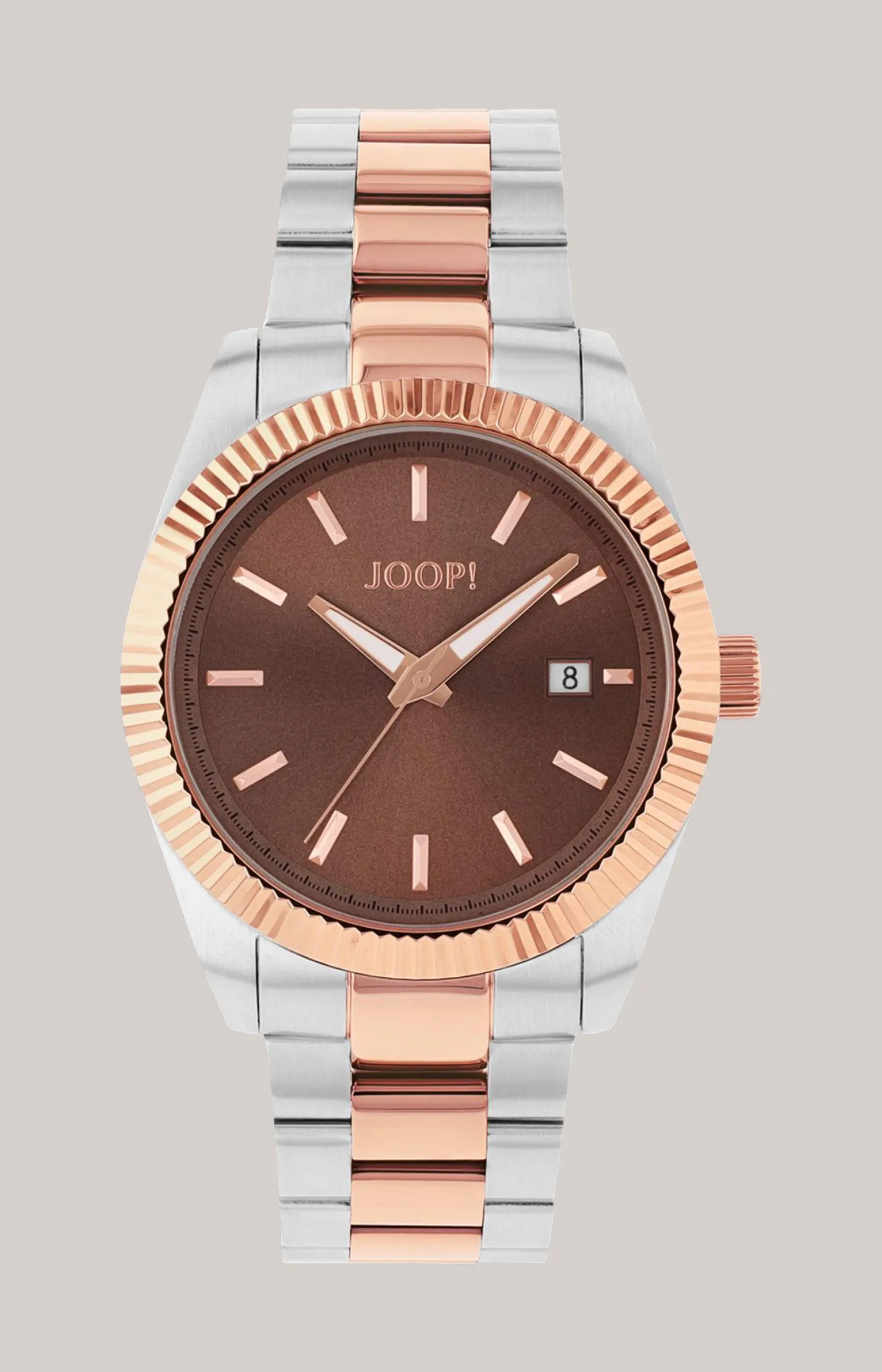 JOOP! Uhren | Schmuck*Unisex-Armbanduhr in Silber/Roségold