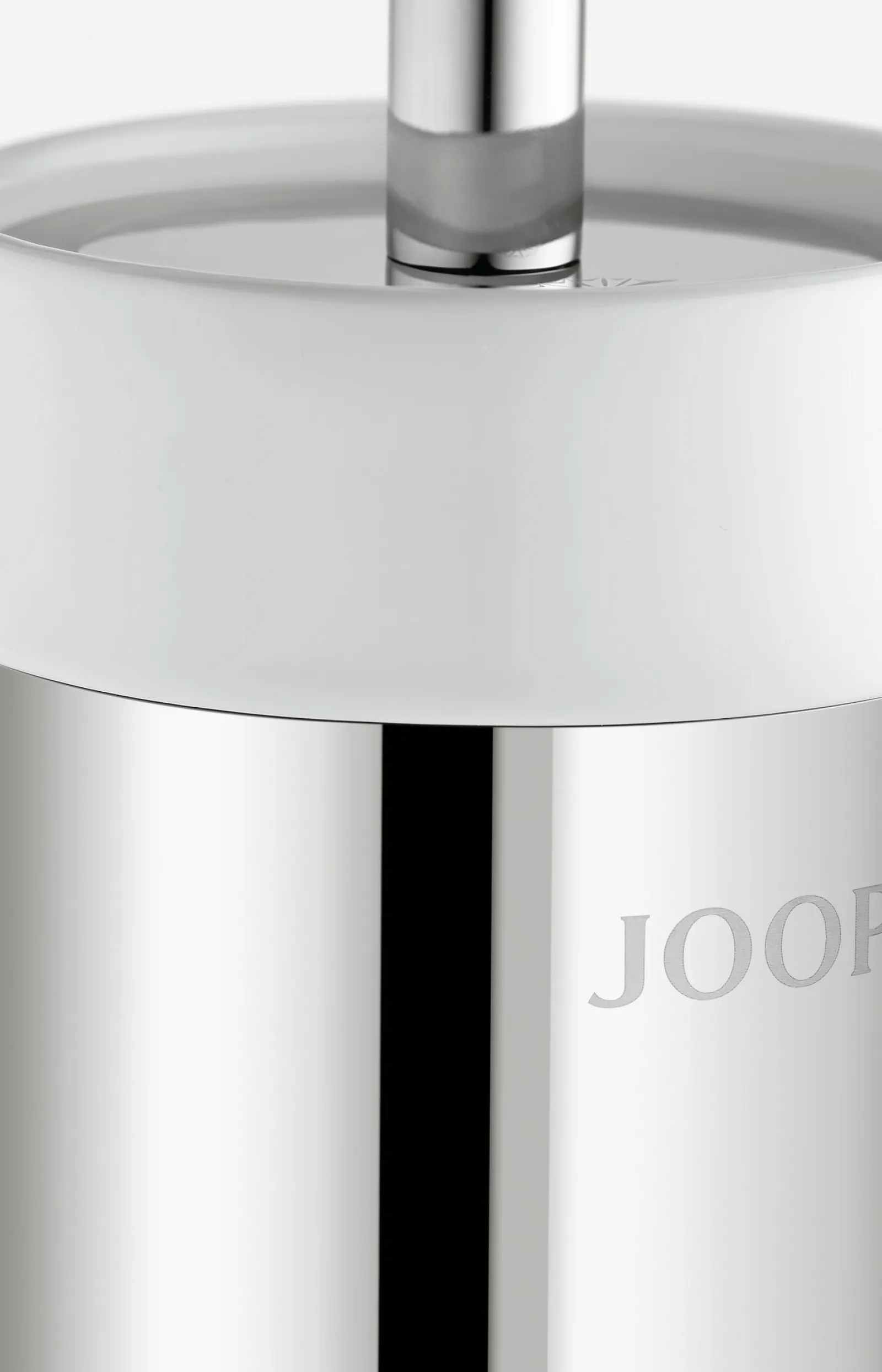 JOOP! Bad-Accessoires*WC-Bürstengarnitur Chromeline in Naturweiß